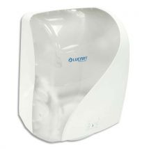 Distributeur Lucart Identity - ABS - L40 x H25,1 x P30,5 cm - pour essuie-mains - transparent