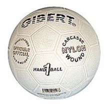 Ballon de hand sport, officiel, caoutchouc sur carcasse Nylon, taille 1 = Juniors Modèle: Caoutgrip