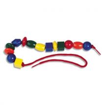 Sachet de 150 perles colorées, de tailles et formes différentes