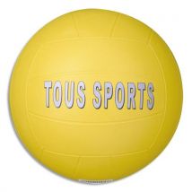 Ballon TOUS SPORTS caoutchouc sur carcasse nylon