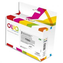 Cartouche compatible Owa jet d'encre Epson T702 - noir - pack de 2