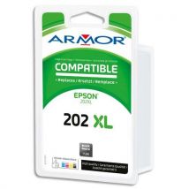 Cartouche compatible Armor jet d'encre Epson 202XL - noir pigmenté