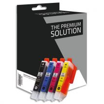 Cartouche PSN The Premium Solution - compatible jet d'encre - Epson T3357 - Orange B8E33XL_PACK - pack de 5