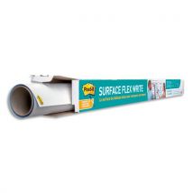 Tableau Blanc en rouleau Post-it Flex Write - 12,2 x 24,4 cm - surface effaçable