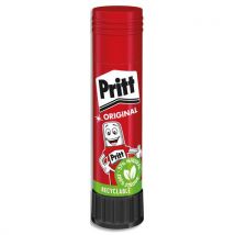 Stick de colle Pritt - 11g - avec 97% d'ingrédients naturels - lavable à froid