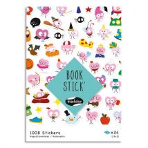Book 24 feuilles MAILDOR A5 et 1262 Stick Emoticônes