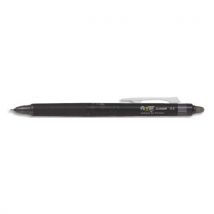Stylo Roller encre gel Pilot FriXion Point Clicker 05 - pointe fine - noir