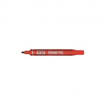 Marqueur permanent Pentel N50 - pointe ogive trait 1,5 mm - Rouge - Lot de 2