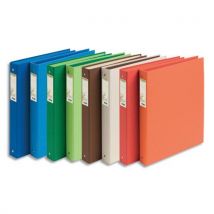 Classeur 4 anneaux Exacompta FOREVER dos 4cm en carte recyclé 18/10e - Format A4 - Coloris assortis