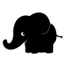 Sticker ardoise Sodertex ''ELEPHANTO'' 135 microns - 80 x 55 cm - 1 pc - 1 coloris assorti