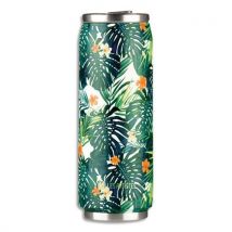 Canette isotherme Les artistes Paris - 500ml - acier inoxydable - conserve au frais 10H - chaud 5h - Design Hawai