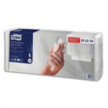 Colis de 5 Paquets de 250 Essuie-mains TORK - 290258 - advanced 2 plis en V motif Ft 23 x 24,8 cm - pour TORK H3