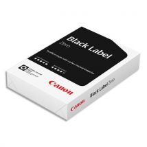 Ramette 500 feuilles papier Canon - très Blanc - A4 - 80G - CIE 161 - BLACK ZERO - Lot de 5