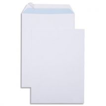 Boîte de 250 pochettes vélin GPV - Blanc - 90g - C4 229x324mm - auto-adhésives