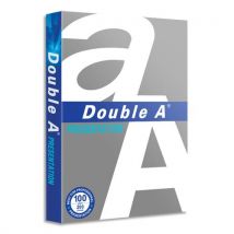 Ramette de 200 feuilles Double A PRESENTATION - 100g - A4 - CIE165 - Lot de 10