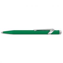 Stylo bille Caran d'Ache 849 Colormat X - Corps hexagonal en aluminium - finition microbillée - Corps Vert