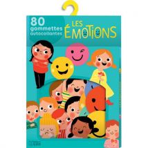 Boîte de 80 gommettes Lito Diffusion sur le thème des émotions - A partir de 3 ans