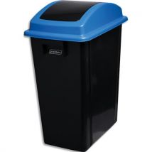 Conteneurs polyvalents Probbax pour les endroits étroits, capacité de 40L, couleur noir/bleu.