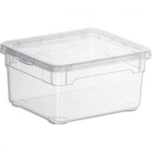 Boîte Clear box rangement Sundis Polypropylène Superposable combinable gamme Clear Box 2L 19 xh9x16,6 cm