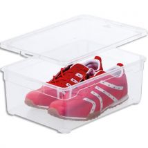 Boîte Clear box rangement Sundis Polypropylène Superposable combinable gamme Clear Box 10L 36,5xh4x26,5cm