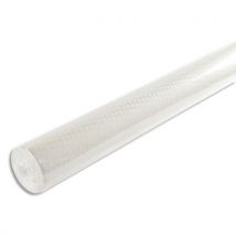 Nappe en rouleau Pronto papier gaufré Toile de lin - 20x1,18m - Blanc