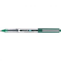 Roller encre liquide Eye Uni-Ball. Pointe métal 0.5mm. Couleur vert