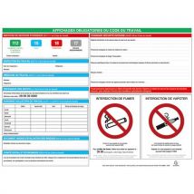 Panneau Affichage Obligatoire Exacompta 57x42cm 6680E