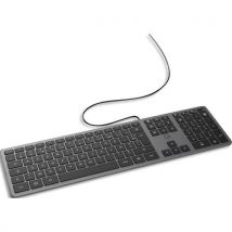 Clavier filaire Mobility Lab Ultraslim - Gris foncé