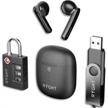 Pack JAM Ryght écouteurs sans fil + Clé USB + Cadenas JIMA