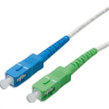Câble optique APM, APC / UPC, mâle / mâle, pour Free, 3m