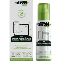 Set APM spray écran, écologique/green, 65ml+microfibre