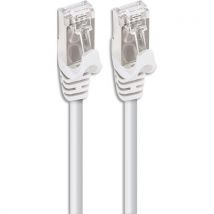 Câble RJ45 APM, catégorie 7, S/FTP, droit, blanc, 20m