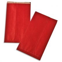 Boîte de 250 Sachets Soufflet GPV 160X270 Rouge