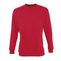 Sweat-shirt personnalisable - rouge - unisexe - col rond - Lot de 5