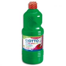 Gouache liquide - 1 litre - Giotto - vert émeraude
