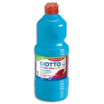 Gouache liquide - 1 litre - Giotto - cyan Ecole