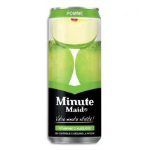 Jus de fruit Minute Maid pomme - canette 33 cl - Lot de 24