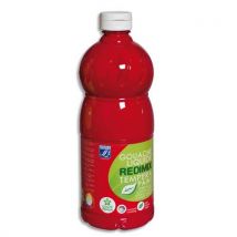 Gouache liquide - 1 litre - Color & Co - Rouge primaire Magenta Ecole