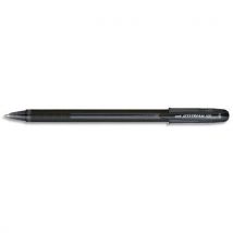 Stylo bille encre gel Jetstream 101 Uniball - pointe moyenne - noir - idéal pour les gauchers