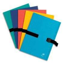 Chemise adaptable à sangle grande capacité CLIP N'GO - Coloris assortis. - Lot de 10