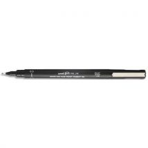 Stylo feutre pointe fin Uniball Pin - pointe 0,5 mm - noir