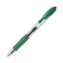 Stylo à bille Pilot G2-5 - pointe fine 0.5mm - rétractable - encre gel - vert