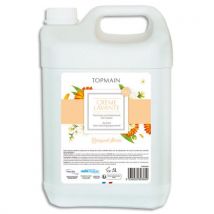 Crème lavante liquide Topmain - parfum floral - Bidon de 5L