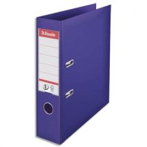 Classeur à levier N°1 Power Esselte - dos 7,5 cm - polypropylène - violet
