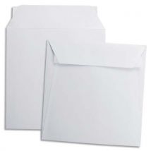 Enveloppes carrées 220 x 220 mm GPV - blanches - 120 g - auto-adhésives - boîte de 500
