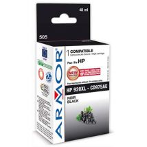 Cartouche jet d'encre Armor compatible HP 920XL CD975AE - noir