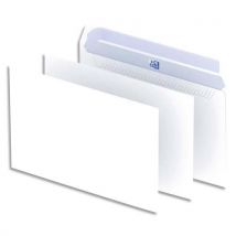 Enveloppes 162x229 Oxford - blanches - auto-adhésives - 90g - boîte de 500