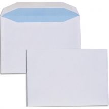 Enveloppes pour mise sous pli automatique - 80g - format C5 162 x 229 - boîte de 500