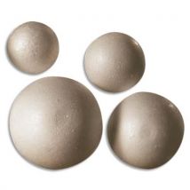 Boules en styropor 7 cm - Lot de 50