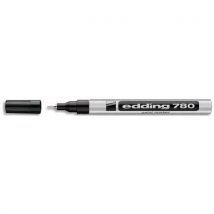 Marqueur peinture permanent Edding E 780 - pointe fine baguée - argent